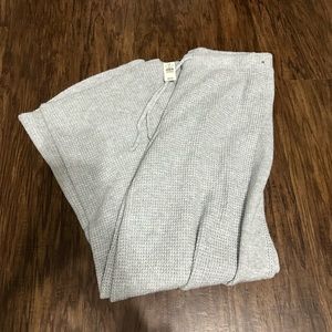 aerie cozy up waffle skater pant